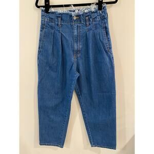 Rosebud Rose Bud Denim Pants Mom Jeans distressed waistband Size Medium